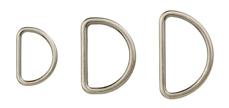 ANILLOS SEMIREDONDOS PLATA 25MM 555225