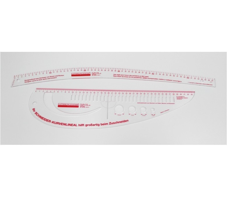 REGLAS DE PATRONAJE MILIMETRADAS C7961 (ME)