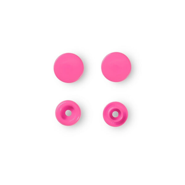 SNAPS REDONDO 12.4MM ROSA FUERTE 393147