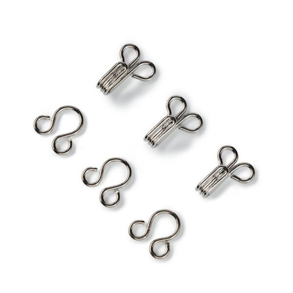CORCHETES LATÓN PLATEADO Nº2 263845
