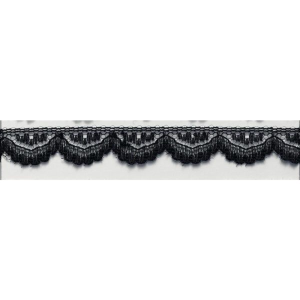 PUNTILLA LENCERIA NEGRO 12MM 918 981 (BS)