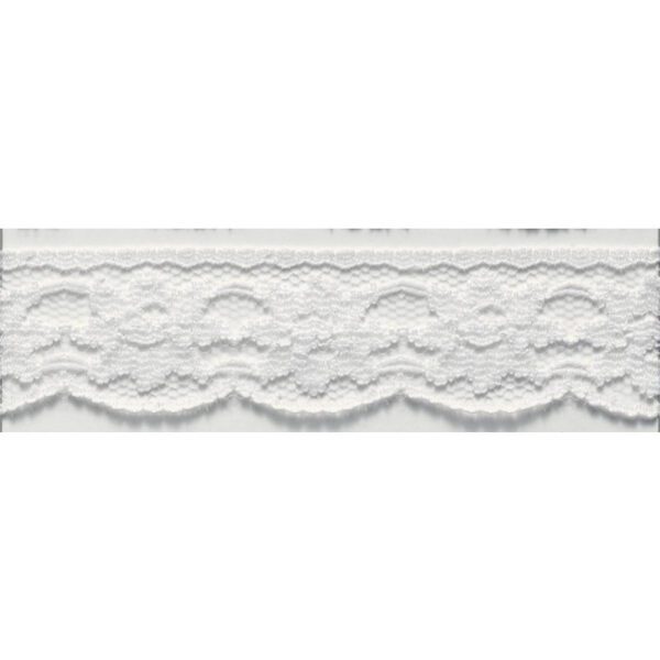 PUNTILLA LENCERIA BLANCO 28MM 918 984 (BS)