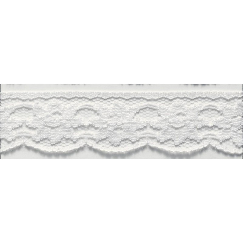 PUNTILLA LENCERIA BLANCO 28MM 918 984 (BS)