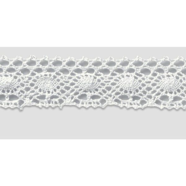 ENCAJE DE PUNTILLA 45MM BLANCO 918 450 (BS)