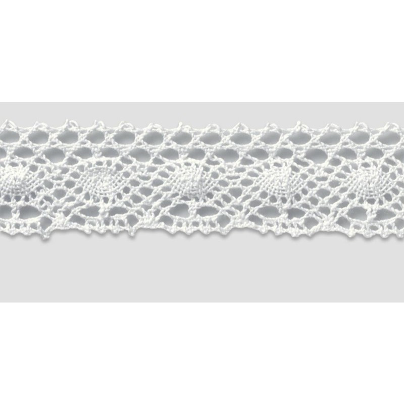 ENCAJE DE PUNTILLA 45MM BLANCO 918 450 (BS)