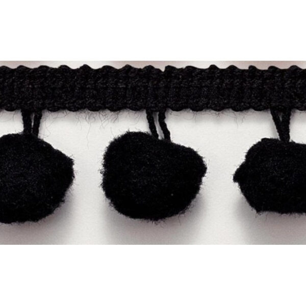 ADORNO DE POMPON 3.5MM NEGRO (920 433)