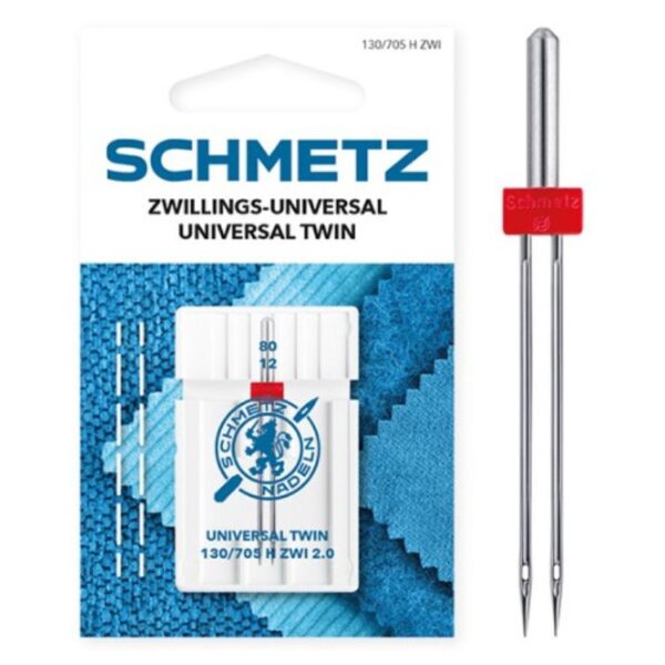 aguja doble universal 2/80 schmetz
