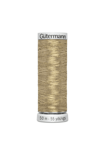 hilo metalizado 50 metros de gutermann