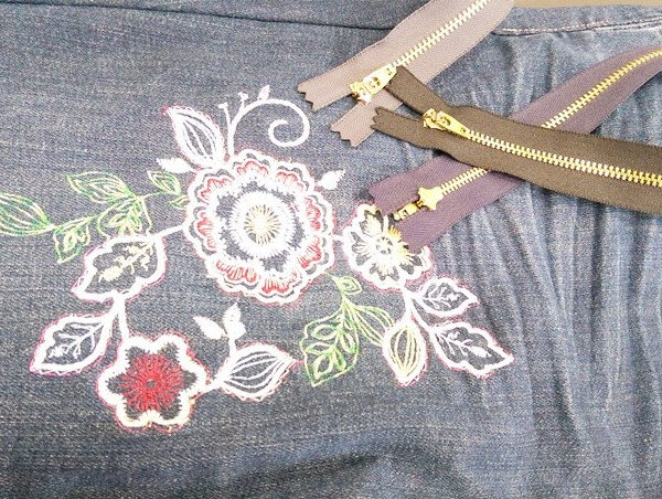 CREMALLERA METÁLICA FINA REF:9666 20cm