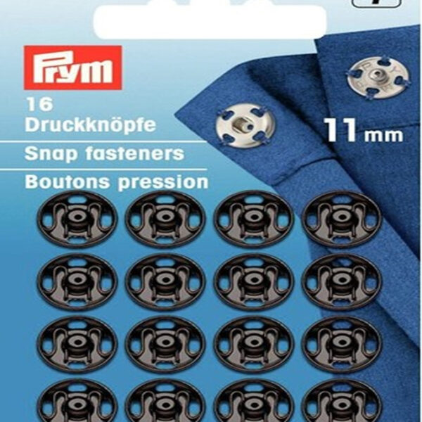 BROCHE DE PRESION 7MM NEGRO (341 156)