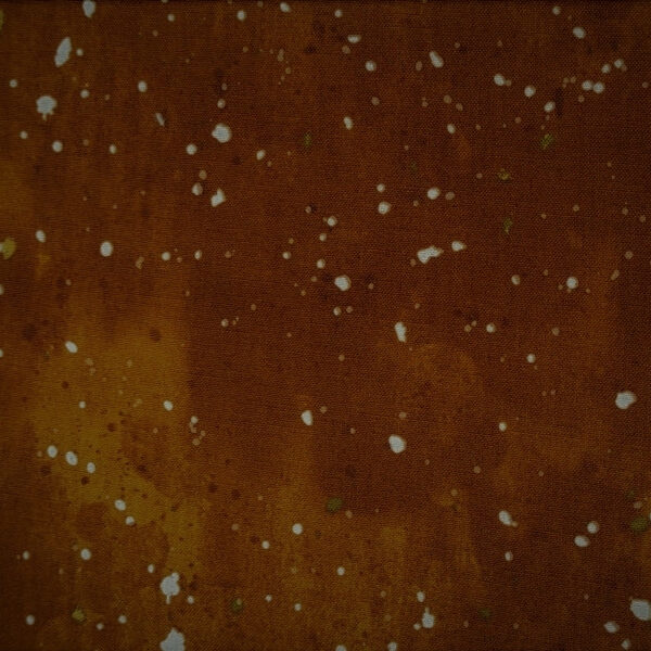 TELA MARRÓN CON PUNTOS BLANCOS 0105