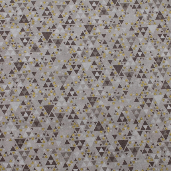 TELA DE TRIÁNGULOS MARRONES 0194