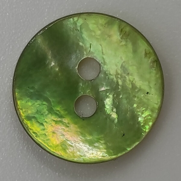 BOTÓN PERLA NATURAL VERDE 241185