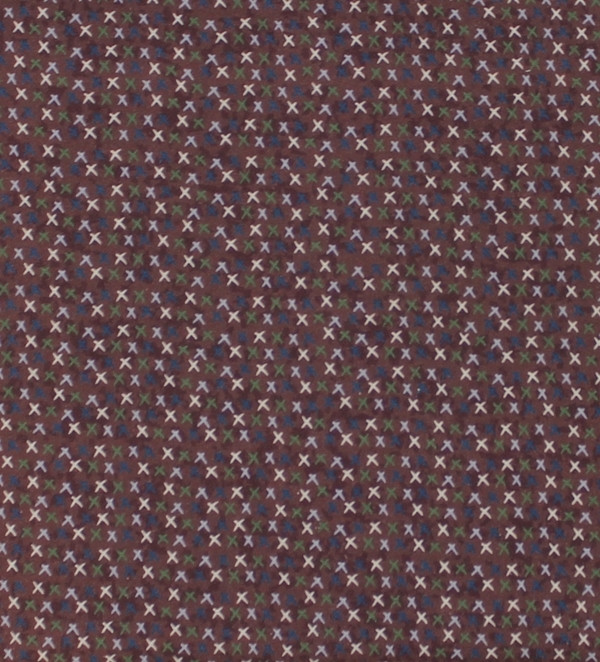 TELA CRUCES BURDEOS 0296