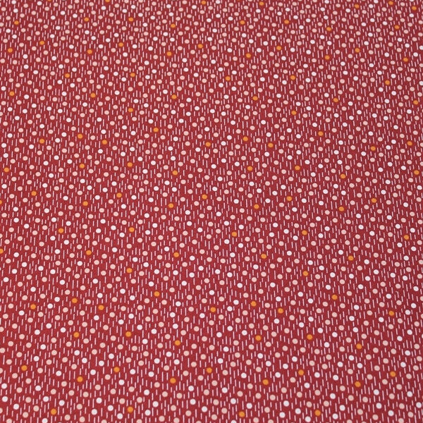 TELA TOPOS FONDO GRANATE 0319