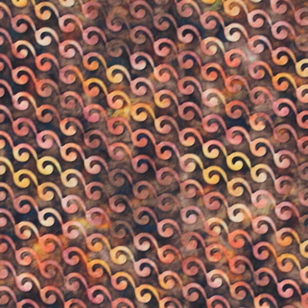 TELA ESTILO BATIK ESPIRALES 0345