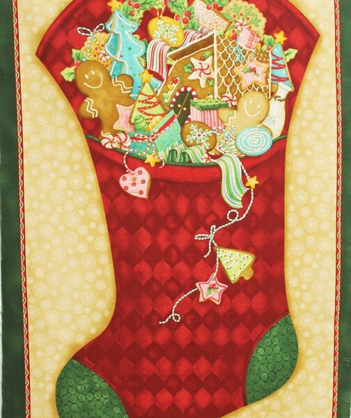 PANEL CALCETÍN CON REGALOS 0385