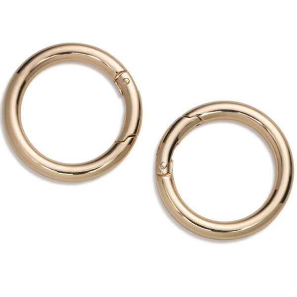 ANILLOS PARA BOLSOS DORADOS 417 894