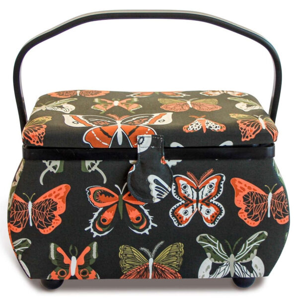 Costurero mariposas ovalado