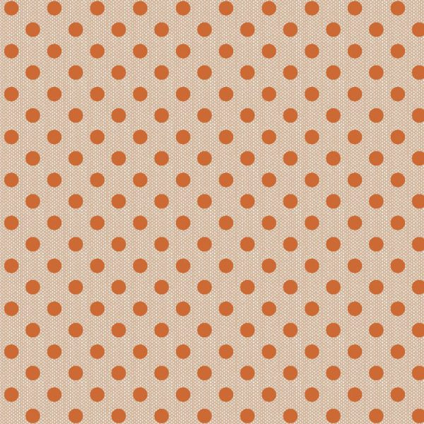 Tela Tilda lunares ginger Polkadot 160078