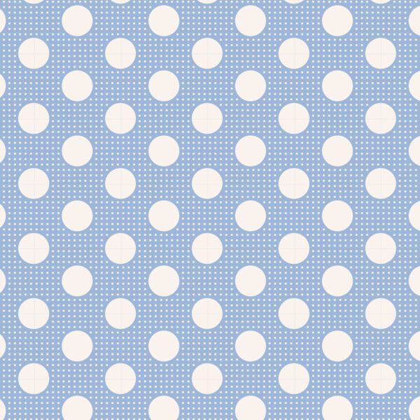 Tela Tilda Medium Dots Blue (lunares medianos) 130002