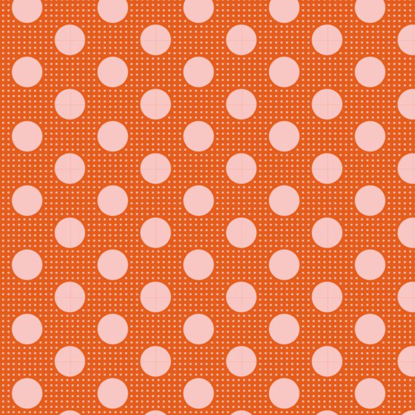 Tela Tilda lunares ginger Medium Dots 130007