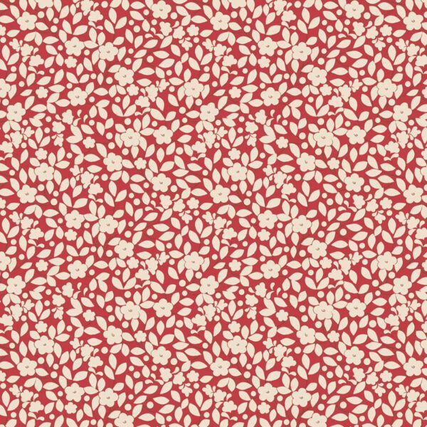 Tela Tilda Avery Red floral 130144