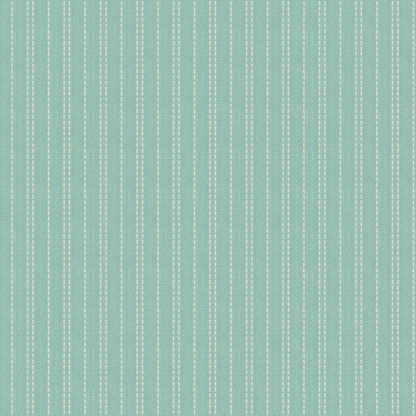 Tela Tilda Seamstripe Teal rayas 160060