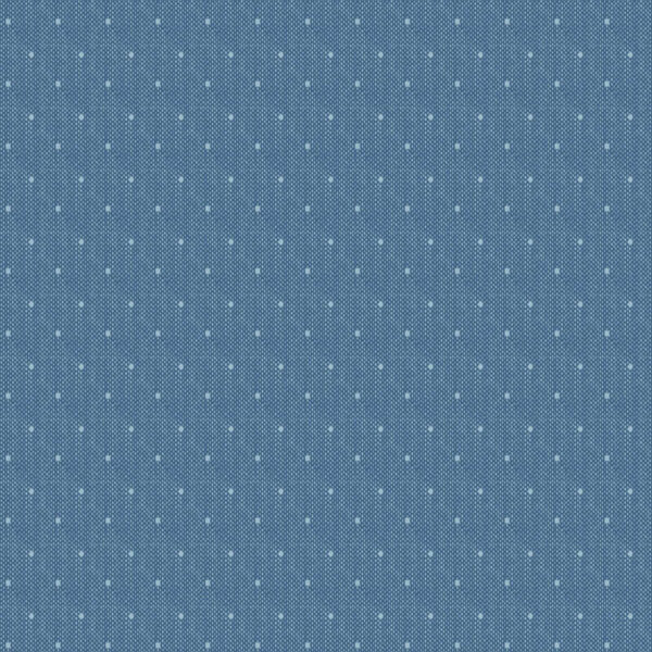 Tela Tilda Tinydot Blue lunares 160067