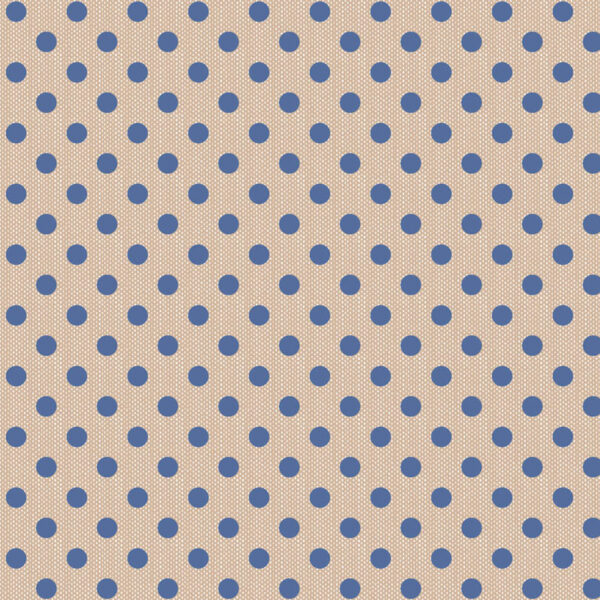 Tela Tilda Polkadot Blue lunares azul 160071