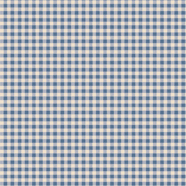 Tela Tilda Gingham Blue cuadro vichy azul 160073