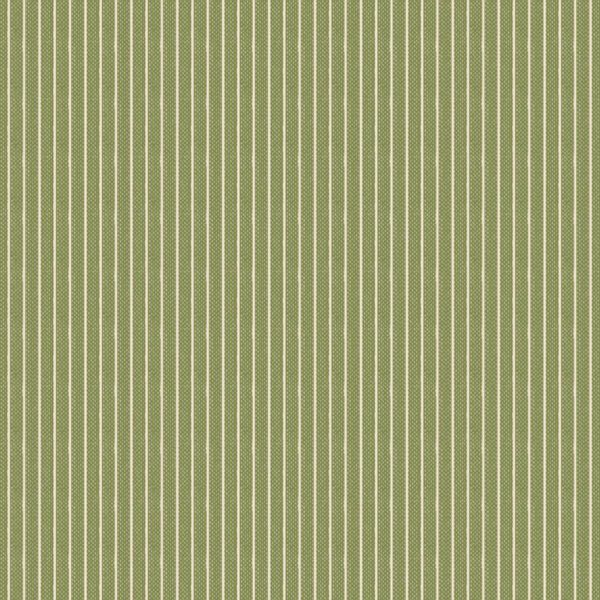 Tela Tilda Stripe Green rayas verde 160082