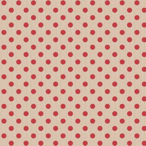 Tela Tilda Polkadot Red lunares rojo 160085
