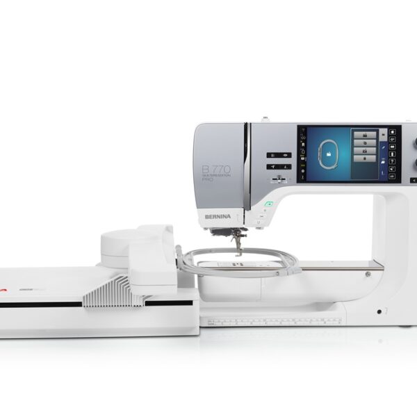 Bernina 770 QE Pro con Unidad de Bordado