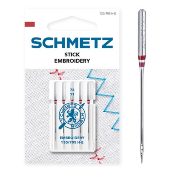 agujas para bordar schmetz 130/705