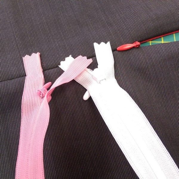 CREMALLERA (Del Color 501 Al 621) INVISIBLE DE NYLON FINA REF: 9660