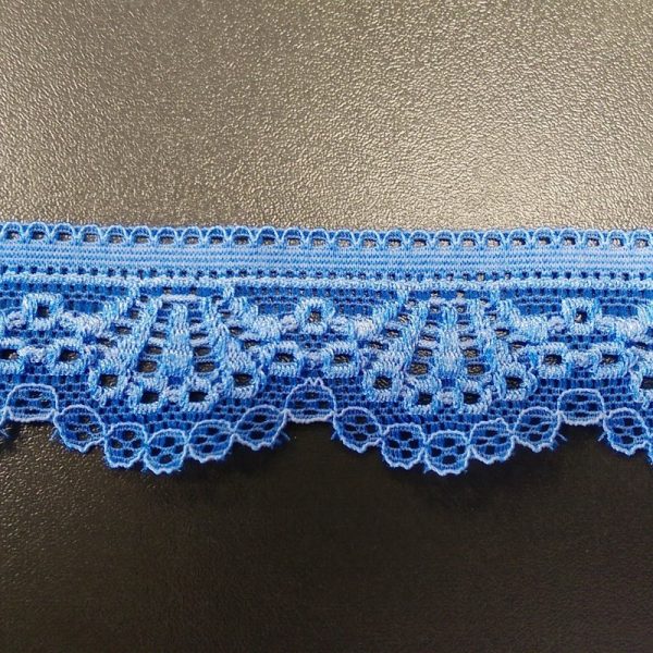 PUNTILLA ELÁSTICA 30mm AZUL LY117999 (WF)