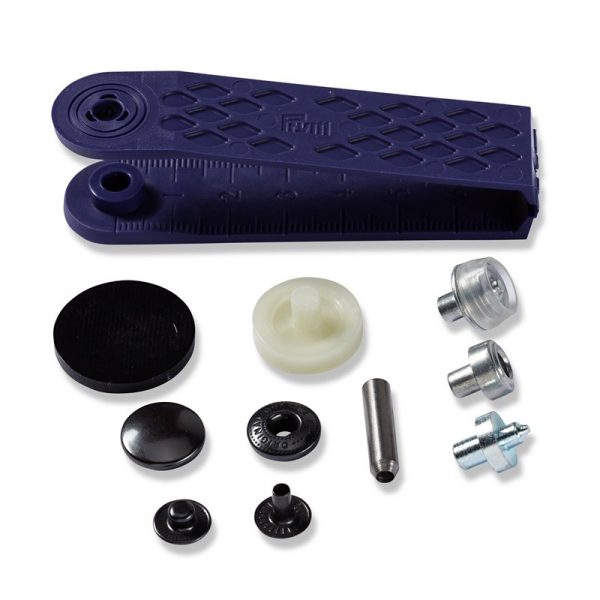 BOTONES PRESION ANORAK NEGRO 15MM 390302