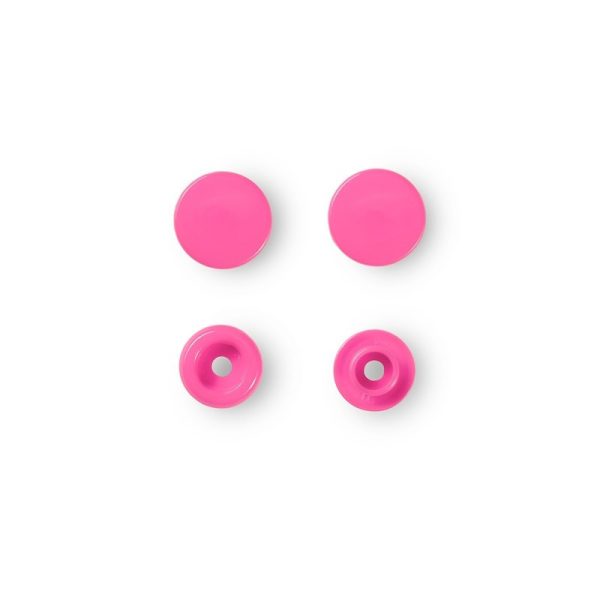 SNAPS REDONDO 12.4MM ROSA FUERTE 393147