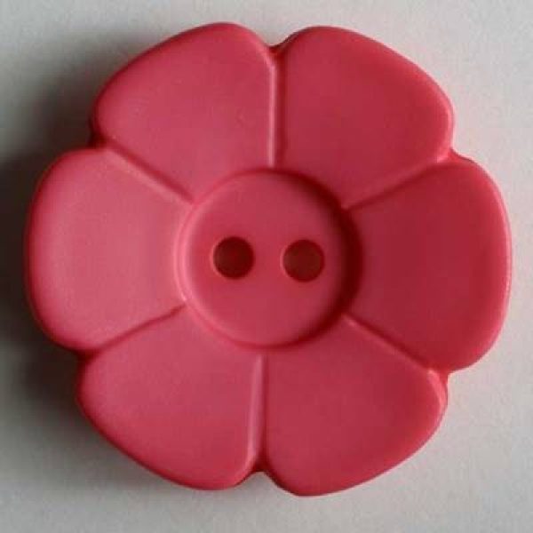 BOTÓN FLOR ROSA 219094