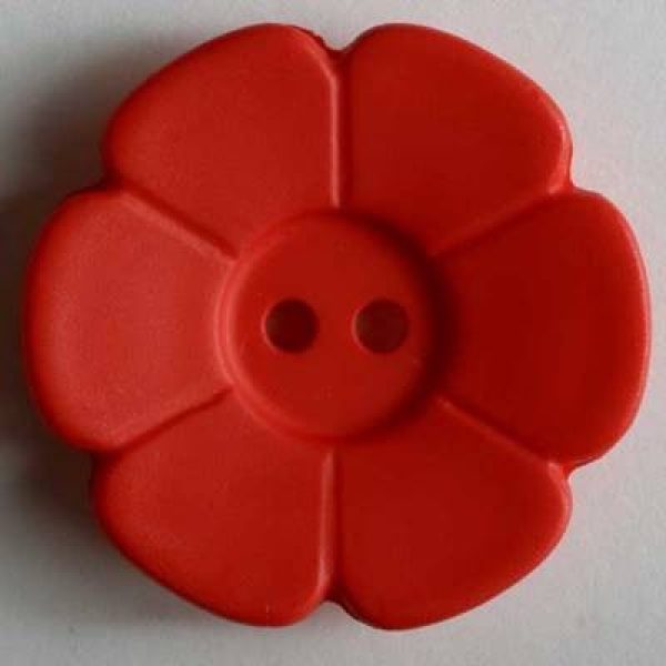BOTÓN FLOR ROJA 219096