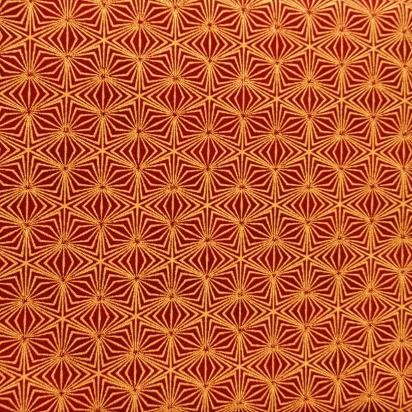 TELA ROJA CON ESTRELLAS DORADAS 0160