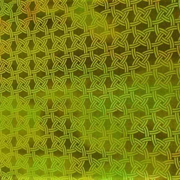 TELA VERDE CON CIRCULOS 0204