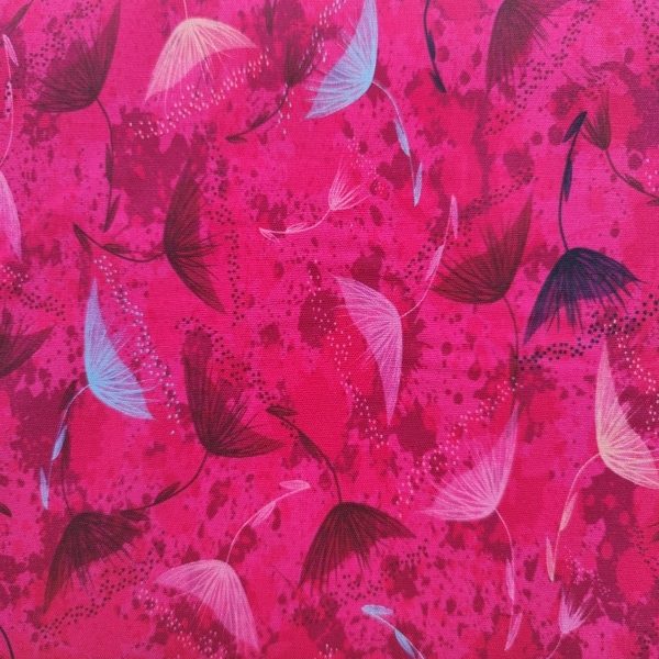 TELA FLORES EFECTO PARAGUAS 0277