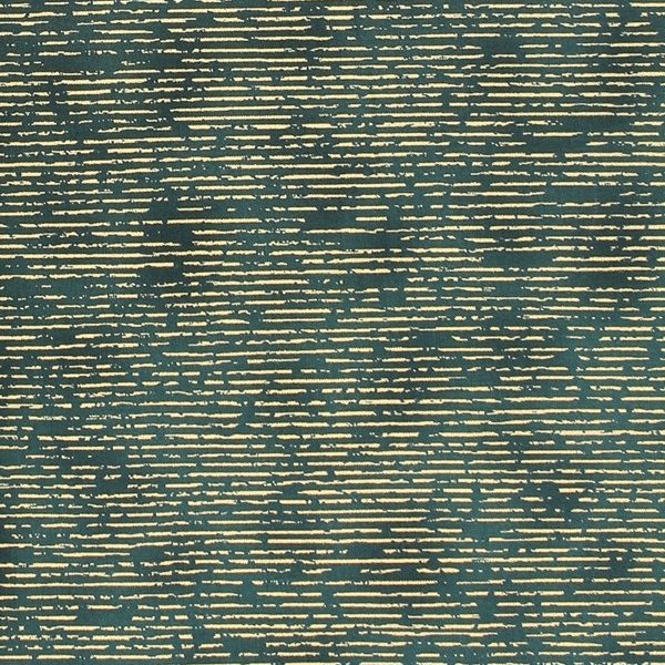 TELA RAYAS VERDE Y DORADO 0318