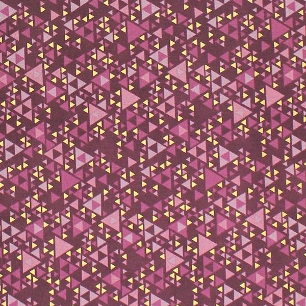 TELA ESTAMPADA DE TRIÁNGULOS 0088