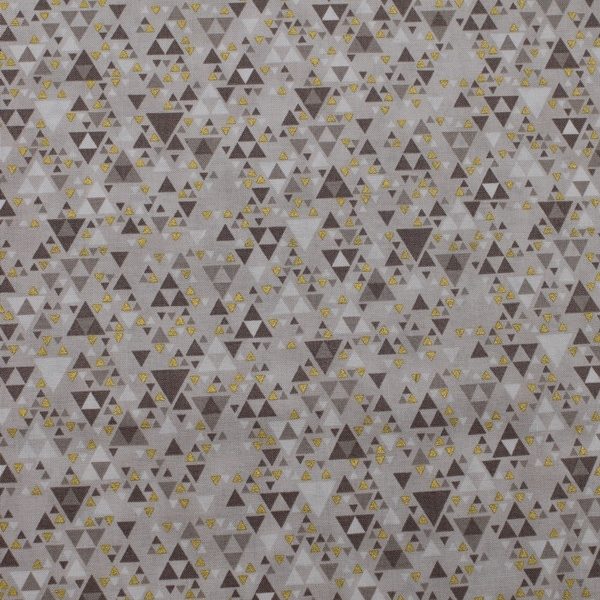 TELA DE TRIÁNGULOS MARRONES 0194