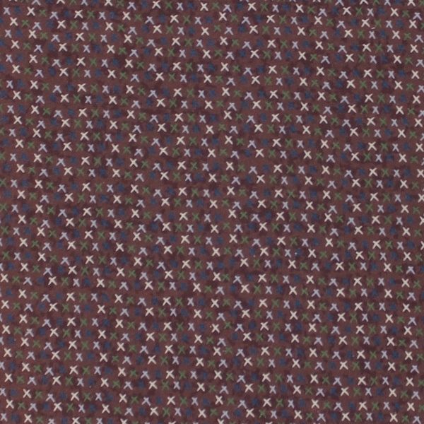 TELA CRUCES BURDEOS 0296