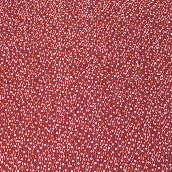 TELA TOPOS FONDO GRANATE 0319