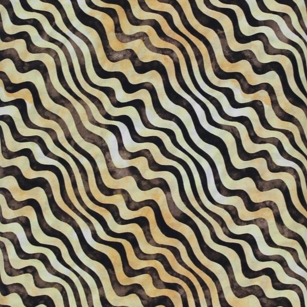 TELA ESTILO BATIK FONDO MARRÓN 0341